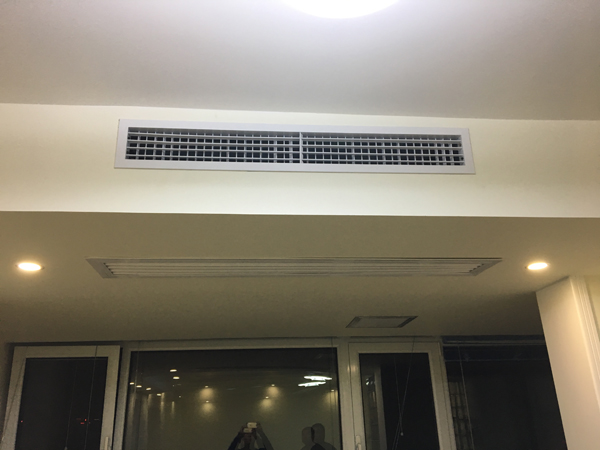 清澄北苑21号楼5单元格力多联空调+兰舍新风系统安装