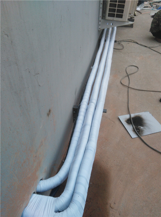 粉佳人婚纱摄影大金VRVD系列中央空调机组安装案例