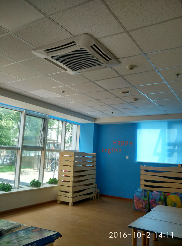 英语幼儿园格力多联机中央空调安装案例