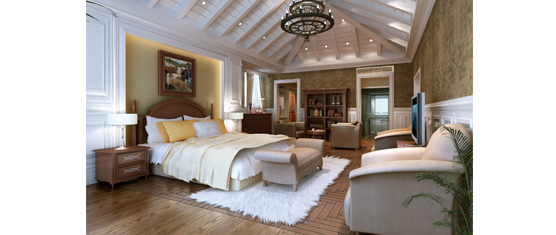 美的家用中央空调尊享家系列安装效果图