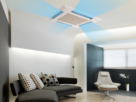 格力2匹/3匹四面出风天井机