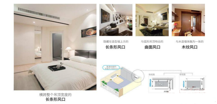 大金超薄大容量风管式室内机安装效果图