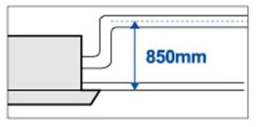 大金环绕气流嵌入式天井机FXFSP28/36/45/56/71/80/90/100/112/125/140AB50mm的冷凝水提升水泵