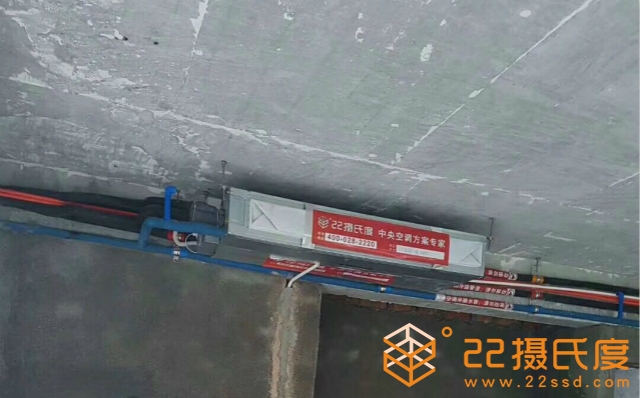 青羊区天祥广场格力一拖五中央空调主卧安装