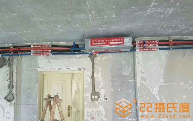 青羊区天祥广场格力一拖五中央空调餐厅安装