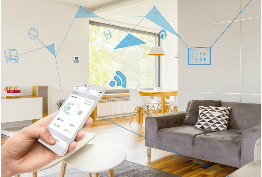 松下新风系统内外双循环全热交换机FY-15ZDP1C/FY-25ZDP1C/FY-35ZDP1Cwifi远程控制