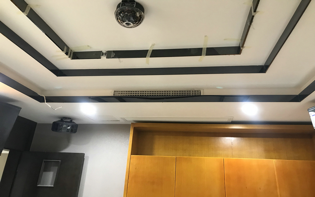 格力一拖一风管机安装风口效果